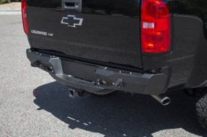 Chevrolet Colorado Bumper - Rear - Addictive Desert Designs - Stealth Fighter - Hammer Black - `17-`18
